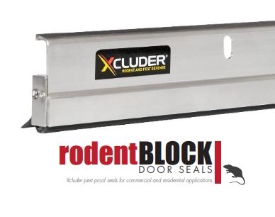 Garage Door Xcluder Rodent Block Filler Garage Door Bottom Seal
